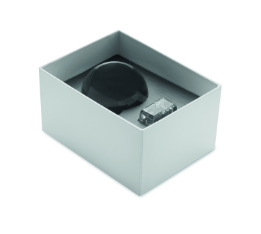 Logo trade mainoslahja kuva: Lasinen pyöreä palkinto